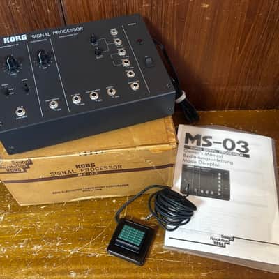 KORG MS-03 SIGNAL PROCESSOR MS-Series w/ box image 1