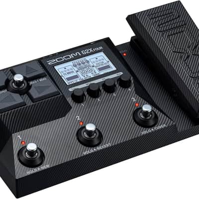 Zoom G2X Four Guitar Multi-Effects Processor with Expression Pedal, Multi-Layered IR’s, Amp Modeling, 75+ Built-in Effects, Looper, Rhythm Section, Tuner, Audio Interface, Lightweight image 2