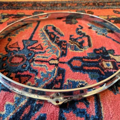 Gretsch 1960s Round Badge Era 14 Inch Snare Side Hoop Die Cast 8 Lug image 1