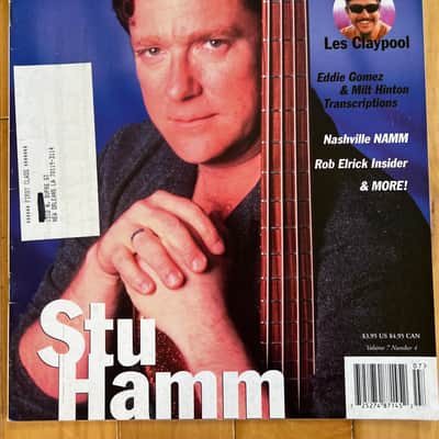 Bass Frontiers Magazine Vol.7 No.4 2000 Stu Hamm, Les Claypool, Rob Elrick image 1