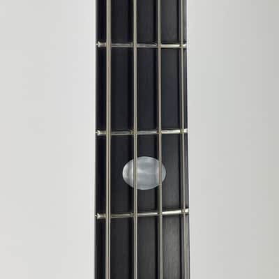 1998 Alembic Stanley Clarke Signature Standard Bass Natural Flame Walnut Short Scale image 6