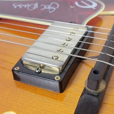 1995 Epiphone Joe Pass Emperor II Modified - Vintage Sunburst With OHSC image 14