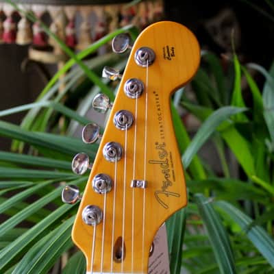 FENDER "American Professional Classic Stratocaster Fade Firemist Gold" GIGBAG, 3, 46 KG image 13