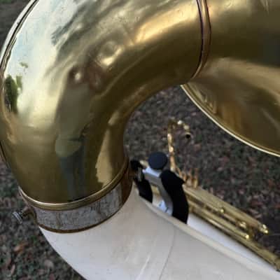 Conn 36K Sousaphone Fiberglass With Brass Bell (Hybrid) - Lacquer image 14