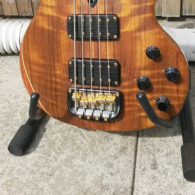 Wal MK II 1989 Shedua Facings w/ ATA Bass Guitar flightcase image 2