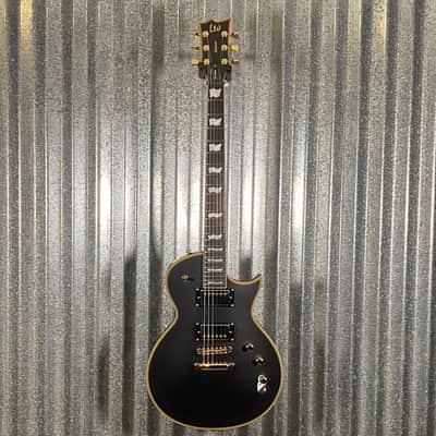 ESP LTD EC-1000 Vintage Black Seymour Duncan Guitar & Case #0674 Used image 3