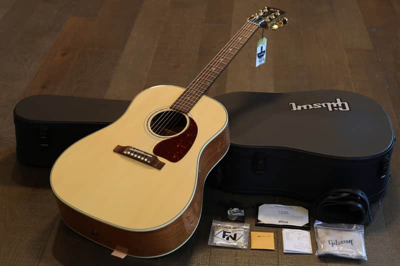 Minty! 2023 Gibson Custom Shop J-45 Koa Acoustic Guitar + OHSC