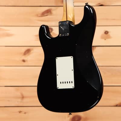 Fender Custom Shop 1956 Stratocaster Journeyman Relic - Aged Black - CZ582187 - PLEK'd image 8