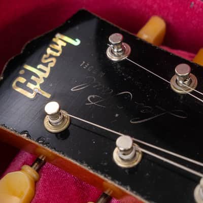 Gibson Custom Shop 1959 Les Paul Standard Reissue Murphy Lab Ultra Heavy Aged Electric Guitar, Rosewood Fingerboard, Lemon Burst image 4