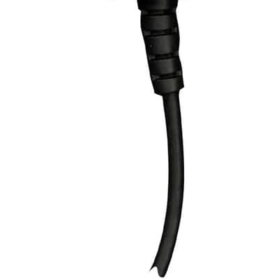 Amplified Ceramic Power 4-Pin Microphone, Black image 2