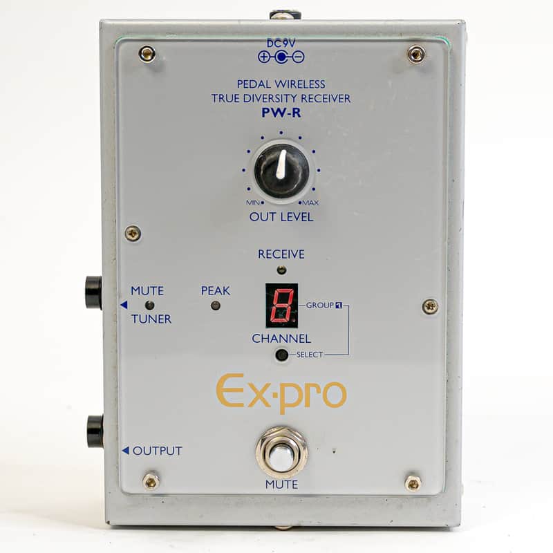 Ex-Pro PW-R Pedal-Format Wireless Guitar Receiver - Rugged Wireless Reliability image 1