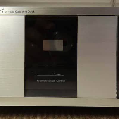 1983 Nakamichi BX-1 Silverface Stereo Cassette Deck New Belts & Complete Serviced 06-17-2024 Excellent Condition #943 image 2