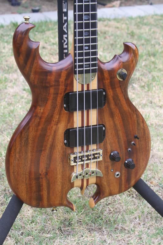 Rare Alembic Scorpion 4 String Bass Distillate Great Condition Plays & Sounds Fantastic image 1