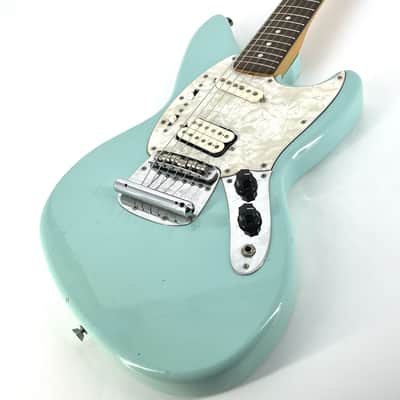 1996 Fender Kurt Cobain Japan Jagstang – 50th Anniversary - Sonic Blue image 3