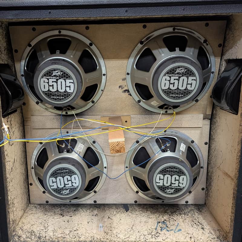 Peavey 12" 6505 Sheffield 1200 Speakers Made in USA ( Lot of 4) image 1