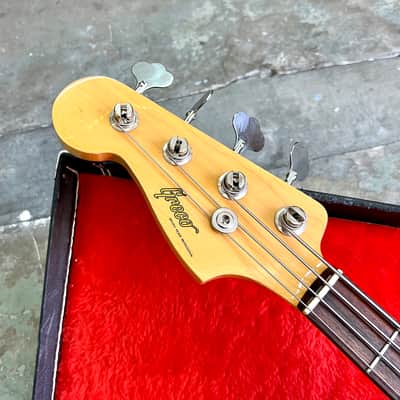 LEFTY! -Greco Brazen Picker P bass 1980 - Sunburst original vintage MIJ Matsumoku left handed precision LH image 7
