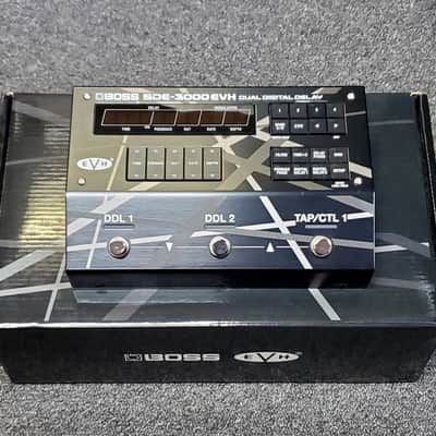Boss SDE-3000EVH Dual Digital Delay 2023 - Present - Black / Grey Stripes image 2