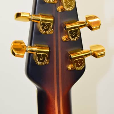 1993 Ovation 1767 Legend Acoustic Electric Guitar, Sunburst w/ Case image 10