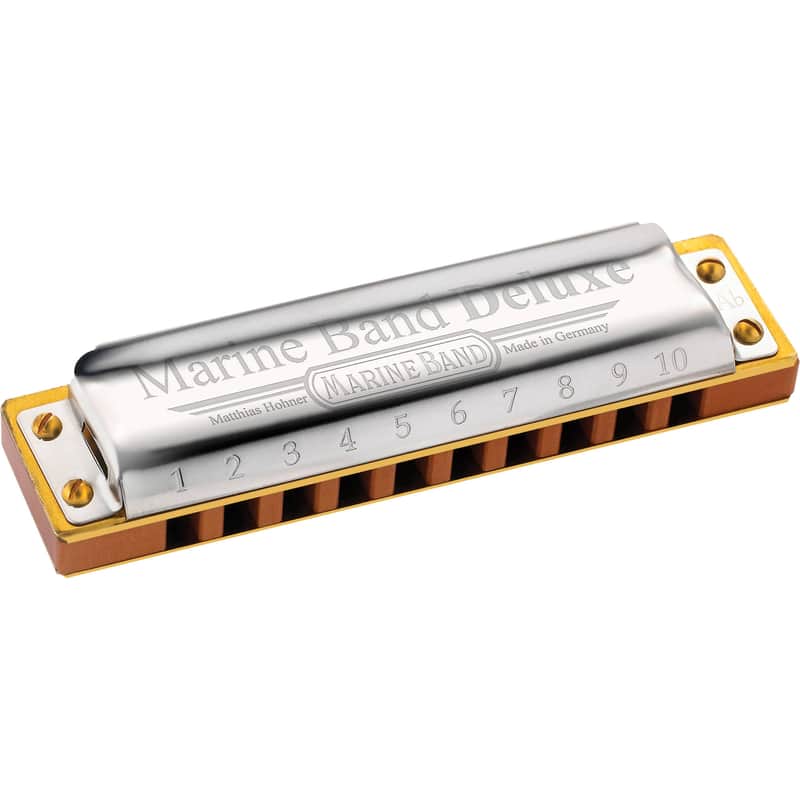 Hohner M2005BX-C Marine Band Deluxe Harmonica - Key of C image 1