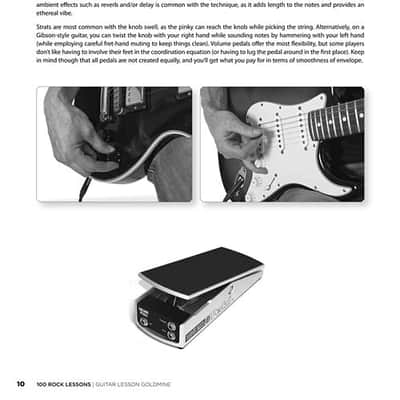 100 Rock Lessons Guitar Lesson Goldmine Series image 3