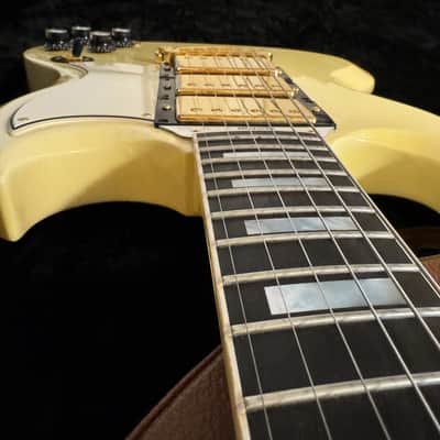 Gibson Custom Shop SG 61 Reissue Les Paul Custom 3 Pickup 1997 - Alpine White image 3