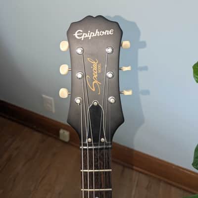 Modified Epiphone Les Paul Special I P-90 - Worn Cherry image 6