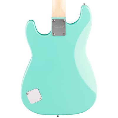Squier Mini Stratocaster Electric Guitar, Sea Foam Green image 2