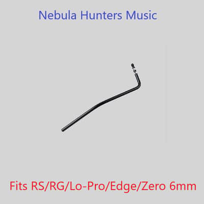 Ibanez RS/RG Edge Lo-Pro, Zero Tremolo Arm Black Push-In New image 1