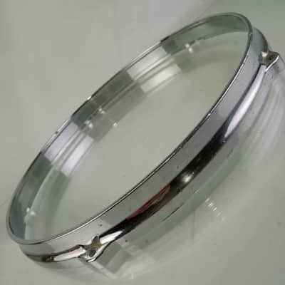 *Gretsch 12" Die-Cast 5-Lug Tom Drum Batter Rim/Hoop Chrome Vintage 60s-70s Rack image 1