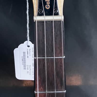 Gold Tone CC-100R Cripple Creek 5-String Banjo Blonde Natural Finish w/ Gig Bag image 10