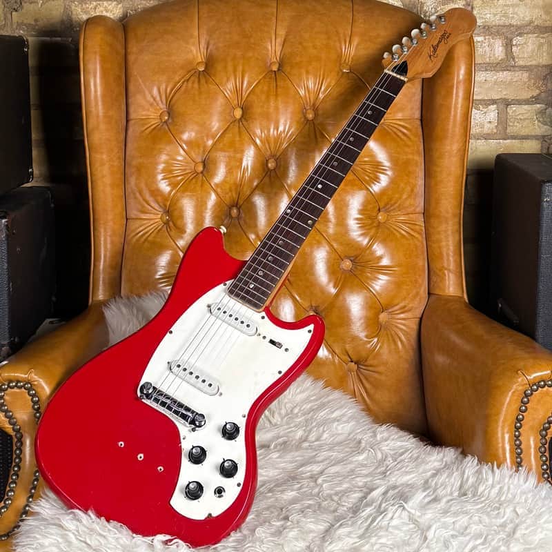 1960s Kalamazoo KG2 Vintage Made In USA Electric Guitar W/ Chipboard Case! - Very Good
