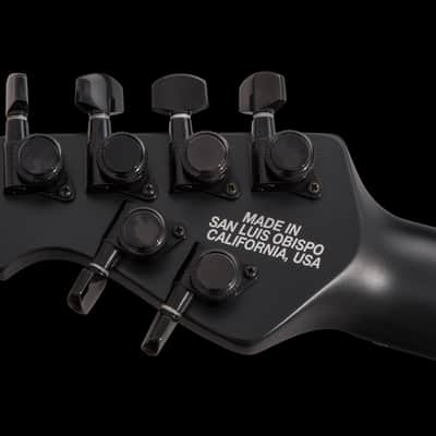 Music Man USA John Petrucci JP6 Piezo SBK - Stealth Black - JP Inlays image 10