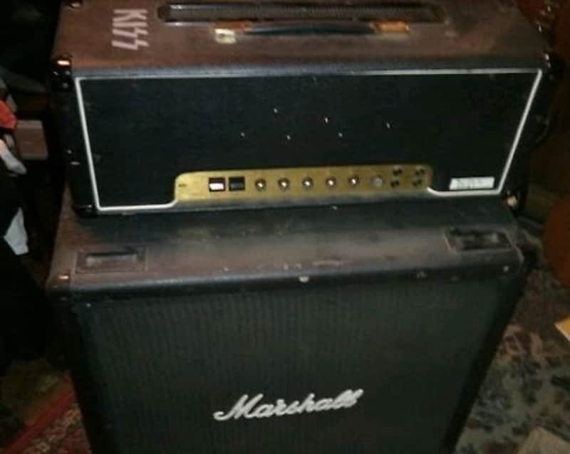 Marshall  100 Watt , EX  Kiss Paul Stanley Stack   1979 image 1