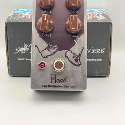 EarthQuaker Devices Hoof Hybrid Fuzz V2 2017 - Present - Limited Edition Raw/Brown image 1