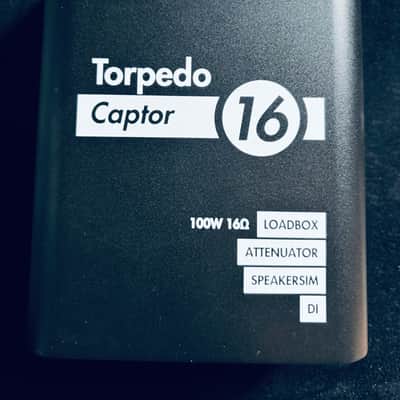 Two Notes Torpedo Captor Loadbox / Attenuator / DI - 16 Ohm 2019 - Black image 2