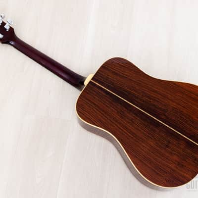 1976 Guild D-50 Bluegrass Special Vintage Dreadnought Acoustic Guitar Sunburst w/ Case, USA Westerly image 15