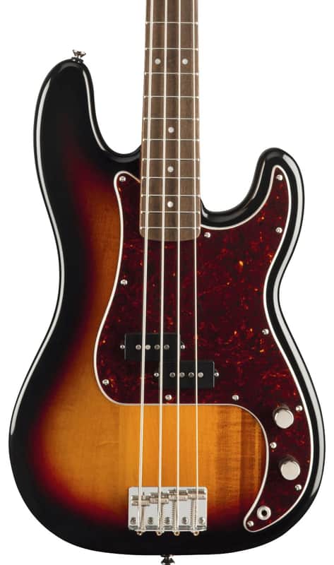 Squier Classic Vibe '60s Precision Bass Bass Laurel Fingerboard 3-Color Sunburst image 1