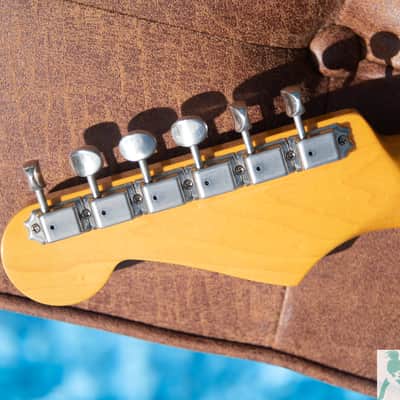 2007 Fender ST57-78TX - '57 Stratocaster Reissue - 7 lbs 9 oz's! - Crafted in Japan - Premium Alder Body & USA Texas Special PU's - Pro Set Up! w Perfect Frets/ Action/Intonation image 7