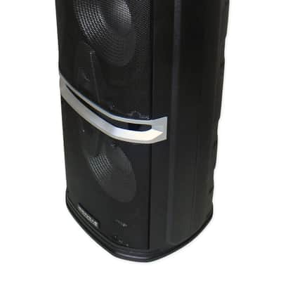 Rockville Go Party X10 Dual 10" Karaoke Machine System+Wireless Mic+Tablet Stand image 4