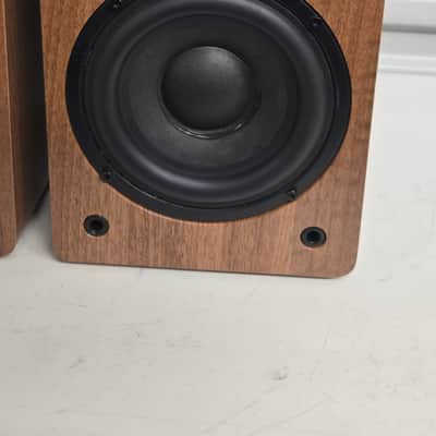 Qlearsoul Highfire X Bookshelf Stereo Speakers ONLY - Excellent - *NO TURNTABLE* image 9