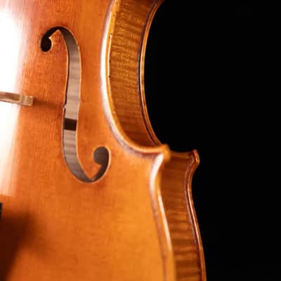 Scott Cao STV-750E Scarampella 1890 Stefans Scar 2-Piece Back Violin - 4/4 image 11