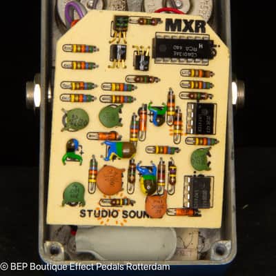 MXR MX-103 Script Blue Box 1975 s/n 304906 Jimmy Page, Rowland S Howard - Birthday Party image 11