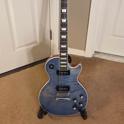 Gibson Les Paul Classic Player Plus 2018 - Satin Ocean Blue image 1