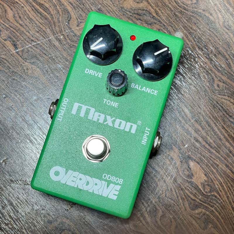 Maxon OD-808 Overdrive 2010s - Green image 1