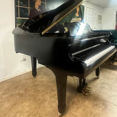 Wurlitzer G-452 Grand Piano – Glossy Black, 5'1" image 2