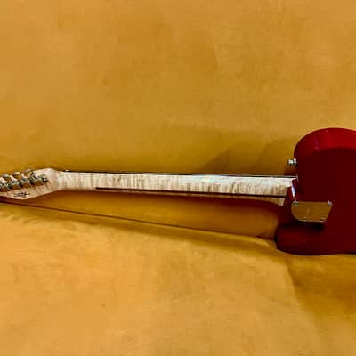 Fender Telecaster Custom Shop Dakota Red Custom Deluxe 5A Flame 2011 - Dakota Red image 6