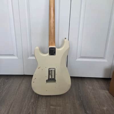 Kurt cobain k strat Fernandes le 90s - Arctic White image 4