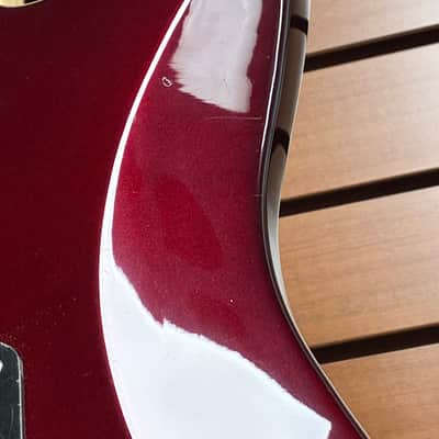 Fender Standard Stratocaster HH with Rosewood Fretboard in Midnight Wine 2004 w/Bag image 13