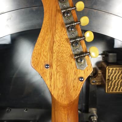 Modified Teisco Partscaster Red Burst Electric Guitar image 8