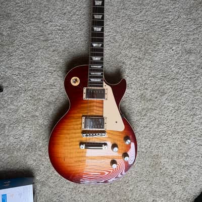 Gibson '60s Les Paul Standard AAA Flame Top 2025 - Bourbon Burst image 3